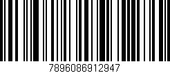 Código de barras (EAN, GTIN, SKU, ISBN): '7896086912947'