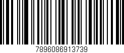 Código de barras (EAN, GTIN, SKU, ISBN): '7896086913739'