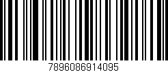 Código de barras (EAN, GTIN, SKU, ISBN): '7896086914095'