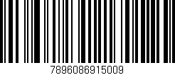 Código de barras (EAN, GTIN, SKU, ISBN): '7896086915009'