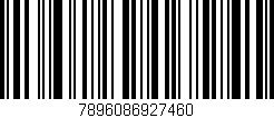 Código de barras (EAN, GTIN, SKU, ISBN): '7896086927460'