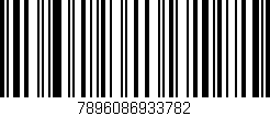 Código de barras (EAN, GTIN, SKU, ISBN): '7896086933782'