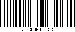 Código de barras (EAN, GTIN, SKU, ISBN): '7896086933836'