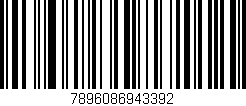 Código de barras (EAN, GTIN, SKU, ISBN): '7896086943392'