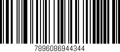 Código de barras (EAN, GTIN, SKU, ISBN): '7896086944344'