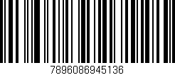 Código de barras (EAN, GTIN, SKU, ISBN): '7896086945136'