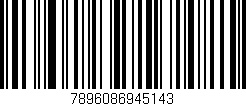 Código de barras (EAN, GTIN, SKU, ISBN): '7896086945143'