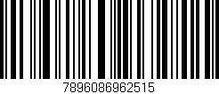 Código de barras (EAN, GTIN, SKU, ISBN): '7896086962515'