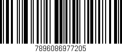 Código de barras (EAN, GTIN, SKU, ISBN): '7896086977205'