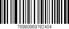 Código de barras (EAN, GTIN, SKU, ISBN): '78960869782404'