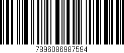 Código de barras (EAN, GTIN, SKU, ISBN): '7896086987594'
