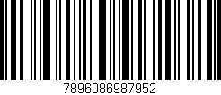 Código de barras (EAN, GTIN, SKU, ISBN): '7896086987952'