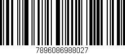 Código de barras (EAN, GTIN, SKU, ISBN): '7896086988027'