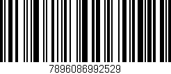 Código de barras (EAN, GTIN, SKU, ISBN): '7896086992529'