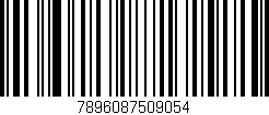 Código de barras (EAN, GTIN, SKU, ISBN): '7896087509054'