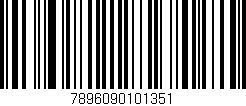Código de barras (EAN, GTIN, SKU, ISBN): '7896090101351'
