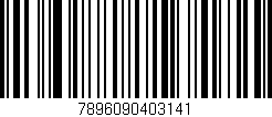 Código de barras (EAN, GTIN, SKU, ISBN): '7896090403141'