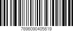 Código de barras (EAN, GTIN, SKU, ISBN): '7896090405619'