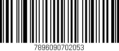 Código de barras (EAN, GTIN, SKU, ISBN): '7896090702053'