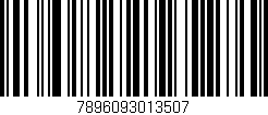Código de barras (EAN, GTIN, SKU, ISBN): '7896093013507'