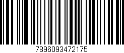 Código de barras (EAN, GTIN, SKU, ISBN): '7896093472175'