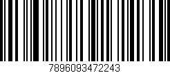 Código de barras (EAN, GTIN, SKU, ISBN): '7896093472243'