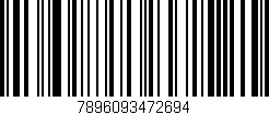 Código de barras (EAN, GTIN, SKU, ISBN): '7896093472694'