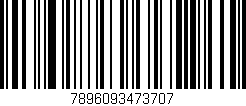 Código de barras (EAN, GTIN, SKU, ISBN): '7896093473707'