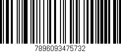 Código de barras (EAN, GTIN, SKU, ISBN): '7896093475732'