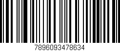 Código de barras (EAN, GTIN, SKU, ISBN): '7896093478634'