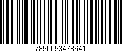 Código de barras (EAN, GTIN, SKU, ISBN): '7896093478641'