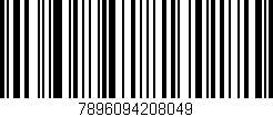 Código de barras (EAN, GTIN, SKU, ISBN): '7896094208049'