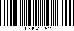 Código de barras (EAN, GTIN, SKU, ISBN): '7896094208513'