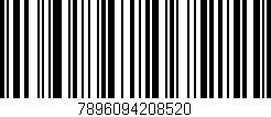 Código de barras (EAN, GTIN, SKU, ISBN): '7896094208520'
