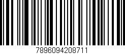 Código de barras (EAN, GTIN, SKU, ISBN): '7896094208711'