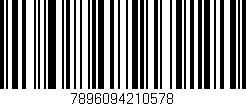 Código de barras (EAN, GTIN, SKU, ISBN): '7896094210578'