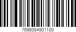 Código de barras (EAN, GTIN, SKU, ISBN): '7896094901100'