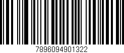 Código de barras (EAN, GTIN, SKU, ISBN): '7896094901322'