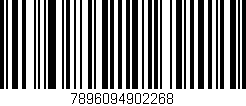 Código de barras (EAN, GTIN, SKU, ISBN): '7896094902268'