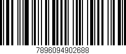 Código de barras (EAN, GTIN, SKU, ISBN): '7896094902688'