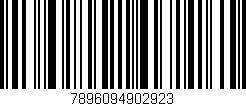 Código de barras (EAN, GTIN, SKU, ISBN): '7896094902923'
