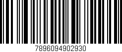 Código de barras (EAN, GTIN, SKU, ISBN): '7896094902930'