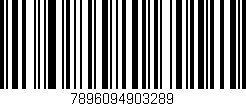 Código de barras (EAN, GTIN, SKU, ISBN): '7896094903289'