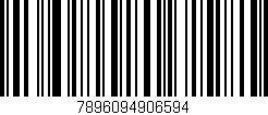 Código de barras (EAN, GTIN, SKU, ISBN): '7896094906594'