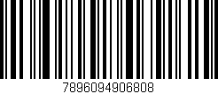Código de barras (EAN, GTIN, SKU, ISBN): '7896094906808'