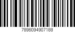 Código de barras (EAN, GTIN, SKU, ISBN): '7896094907188'