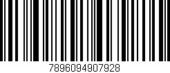 Código de barras (EAN, GTIN, SKU, ISBN): '7896094907928'