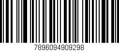 Código de barras (EAN, GTIN, SKU, ISBN): '7896094909298'