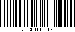 Código de barras (EAN, GTIN, SKU, ISBN): '7896094909304'