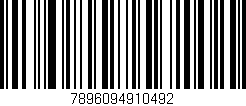 Código de barras (EAN, GTIN, SKU, ISBN): '7896094910492'